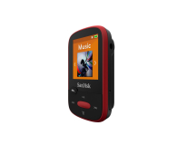 Sandisk Clip Sport 4GB Red (microSD, słuchawki, FM, LCD) - 173416 - zdjęcie 2
